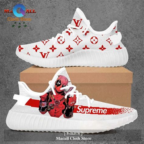 adidas supreme louis vuitton yeezy|deadpool yezzys.